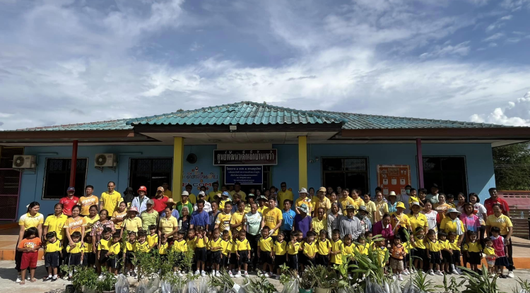 กิจกรรมปลูกพืชสมุนไพรพื้นบ้าน 1 อปท. 1 สวนสมุนไพร เฉลิมพระเกียรติ พระบาทสมเด็จพระเจ้าอยู่หัว