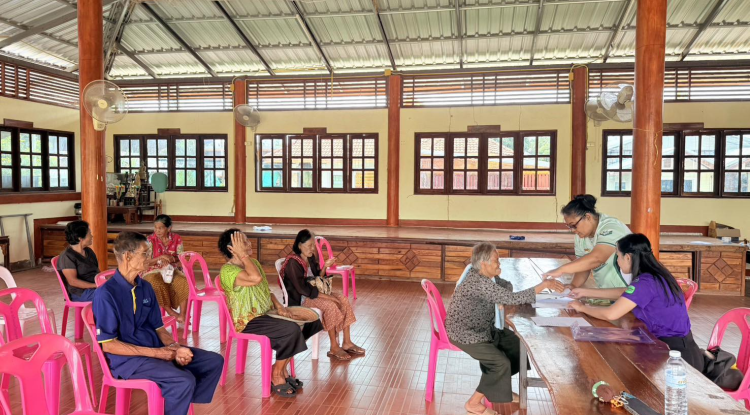 องค์การบริหารส่วนตำบลประสุข ออกบริการจ่ายเบี้ยยังชีพผู้สูงอายุและผู้พิการ ประจำเดือน ตุลาคม 2568 จำนวน 21 หมู่บ้าน