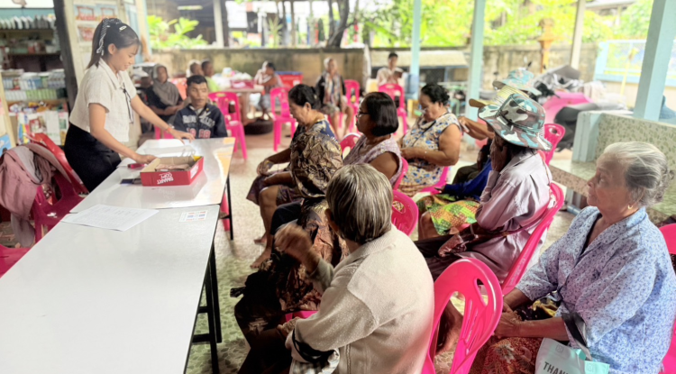 องค์การบริหารส่วนตำบลประสุข ออกบริการจ่ายเบี้ยยังชีพผู้สูงอายุและผู้พิการ ประจำเดือน พฤศจิกายน 2568 จำนวน 21 หมู่บ้าน