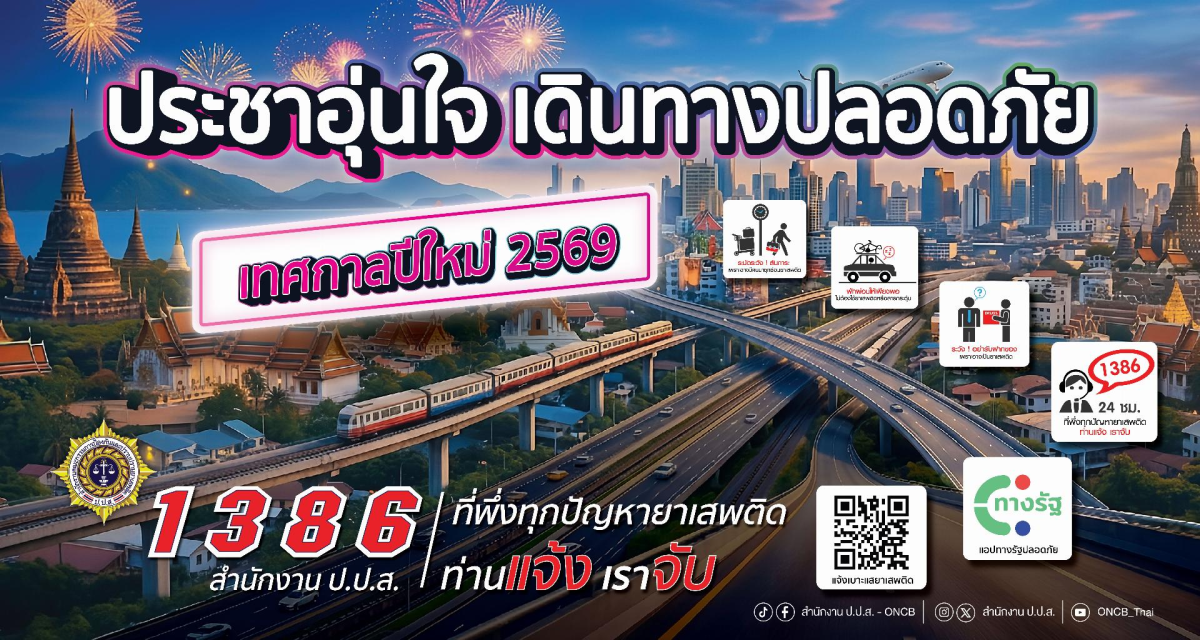 ประชาสัมพันธ์เพื่อสร้างการมีส่วนร่วมในการเฝ้าระวังและป้องกันยาเสพติด