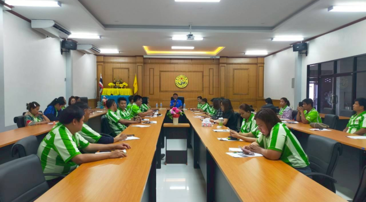 องค์การบริหารส่วนตำบลประสุข จัดประชุมคณะทำงาน ITA 