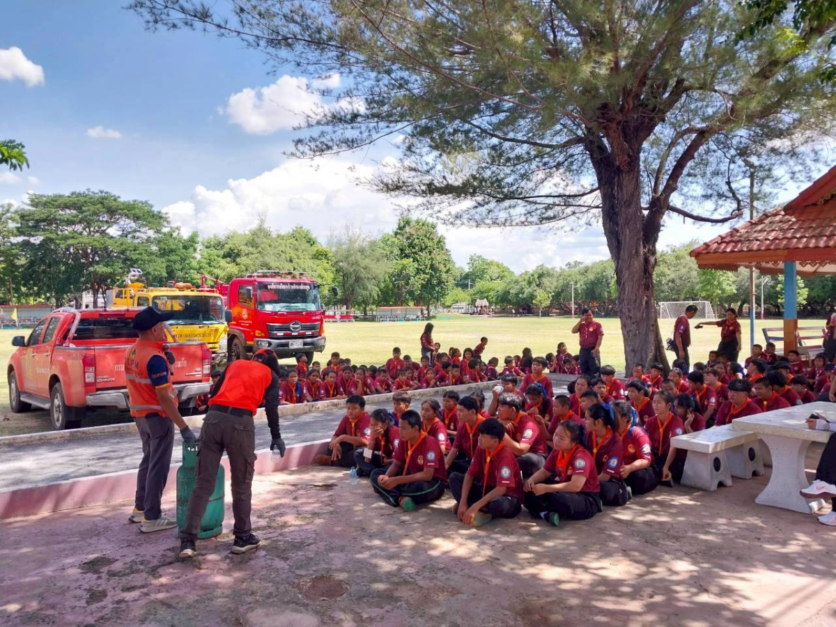 โครงการอบรมซักซ้อมแผนป้องกันบรรเทาสาธารณภัย  ประจำปีงบประมาณ พ.ศ.๒๕๖๙ 